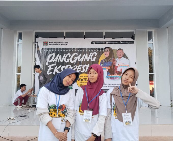 Tim SPENTIK mengikuti Kemah Literasi Dispusip 2025